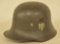WWII German Army Single Decal Transitional Helmet