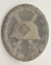 WWII German Silver Wound Badge 1939 Version