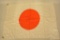 WWII Japanese Rising Sun Silk Battle Flag