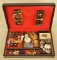 Vintage Masonic Jewlery Box Full