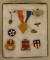 WWII Era US Military Pin And Badge Lot