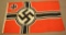 WWII German Kriegsmarine Battle Flag 92