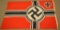 WWII German Kriegsmarine Battle Flag 95 1/2