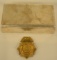 Vintage Marion County Police Badge & Case
