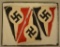 WWII German Tri-Color Pennant Lot
