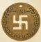 WWII German Adolph Hitler 1943 Medal