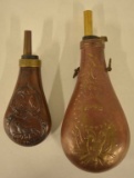 Vintage Gun Powder Flask Lot