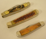 Lot Of 3 Vintage Pocket Knives