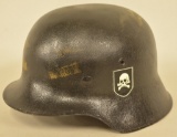 Restored WWII German M-42 Helmet