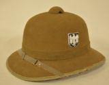WWII German Army Afrika Korps Pith Helmet