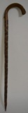 Pre-WWII Era German Walking Stick With 42 Badges