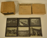 Original WW1 Military Glass Slides Lot Of 26