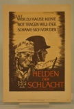 WWII German Propaganda Poster