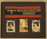 WWII German Volkssturm National Militia Armband