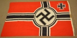 WWII German Kriegsmarine Battle Flag 95 1/2