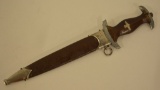 RZM WWII German SA Dagger With Scabbard