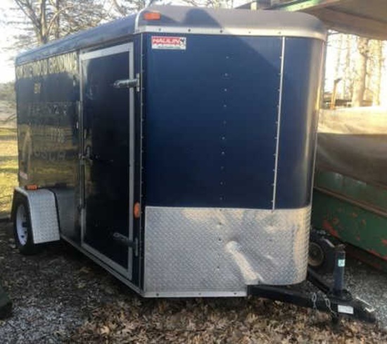 2008 Haulin 6x12 Enclosed Single Axle Trailer