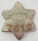 Obsolete City Of Chicago Police Pie Plate Badge