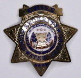 Obsolete Edgewater Casino Security Chief Badge