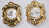 Pair Of Casino Windsor Security Directors Badges