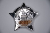 Obsolete Chicago Police Detective Badge #8280