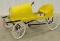 Custom Early Yellow Racer Pedal Car