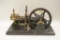 Early Brass Horizontal Steam Engine
