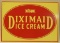 SST Dixie Maid Ice Cream Advertising Sign