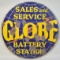 DSP Globe Battery Station Advertising Sign