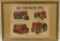 IH Farmall framed Poster for Basic Farm Tractor