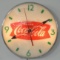 Drink Coca Cola Fishtail Advertising Clock