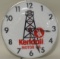 Kendall Motor Oil Lighted Advertising Clock