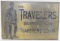 Brass The Travelers Insurane Co.  Adv Sign