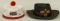 Vintage Case and Moormans Advertising Hats