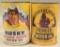 Lot of 2 Reproduction OIl Cans- Husky & Pioneer