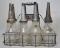 8 Huffman Quart Oil Bottles With Carrier