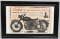 Indian Scout Motorcycle Advertising Print