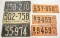 1928-1939 Wisconsin License Plate  Lot