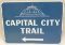 Capital City Trail Directional Street Sign