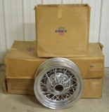 Set Of 5 Skylark Kelsey Hayes 40-Spoke Wheels