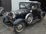 1929 Ford Model A Coupe - Barn Find