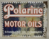 DSP Flange Polarine Motor Oil  Advertising Sign