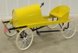 Custom Early Yellow Racer Pedal Car