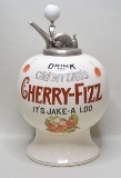 Vintage Crawford's Cherry-Fizz Syrup Dispenser