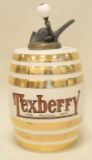 Mid 1800s Texberry  Syrup dispenser with Tap
