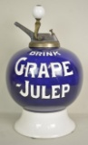Vintage Grape Julep Soda Fountain Syrup Dispenser