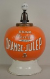 Vintage Howel's Orange-Julep Syrup Dispenser