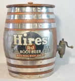 Vintage Hires Root Beer Keg Barrel Dispenser