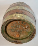 Antique M. Buob Brewing Co. Keg Barrel