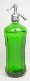 Vintage Coca-Cola Green Glass Seltzer Bottle
